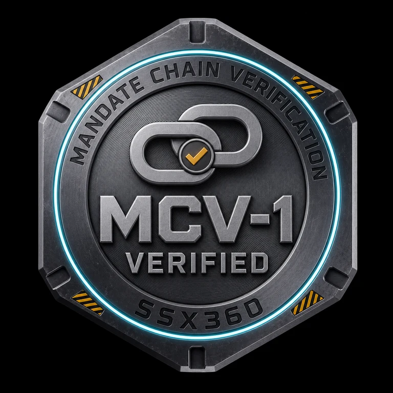 Master design for the MCV-1 verification mark